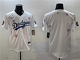 Men's Los Angeles Dodgers Blank White 2025 Tokyo Series Limited Stitched Jersey,baseball caps,new era cap wholesale,wholesale hats